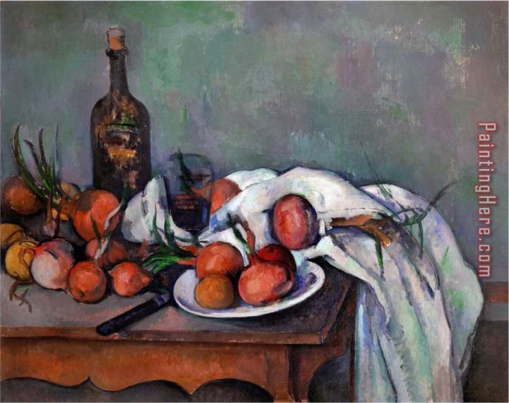Paul Cezanne Still Life with Onions 1895
